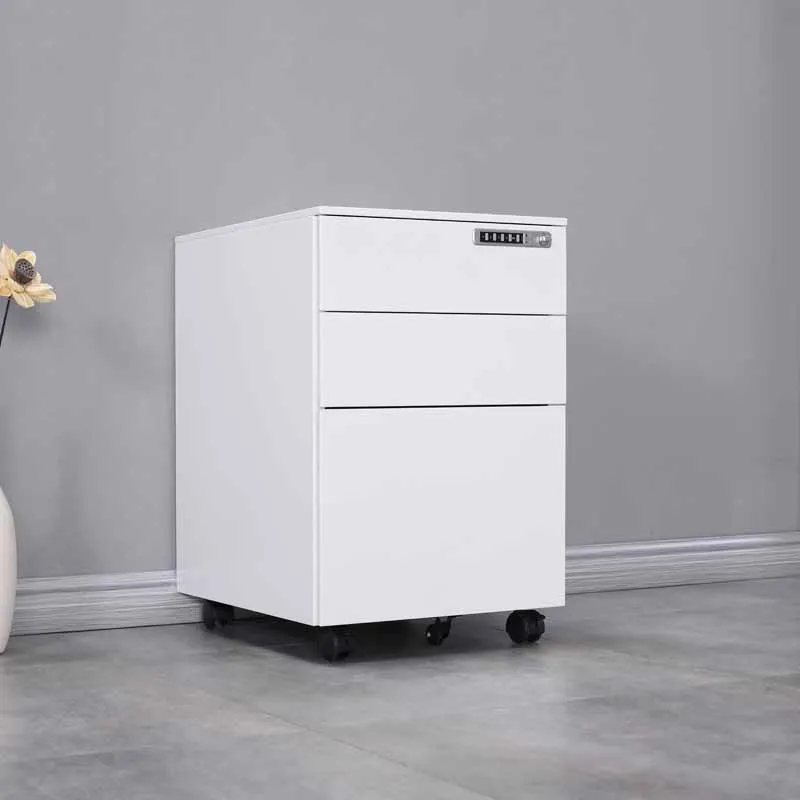 Mobiler Stahl-Aktenschrank im Angebot
